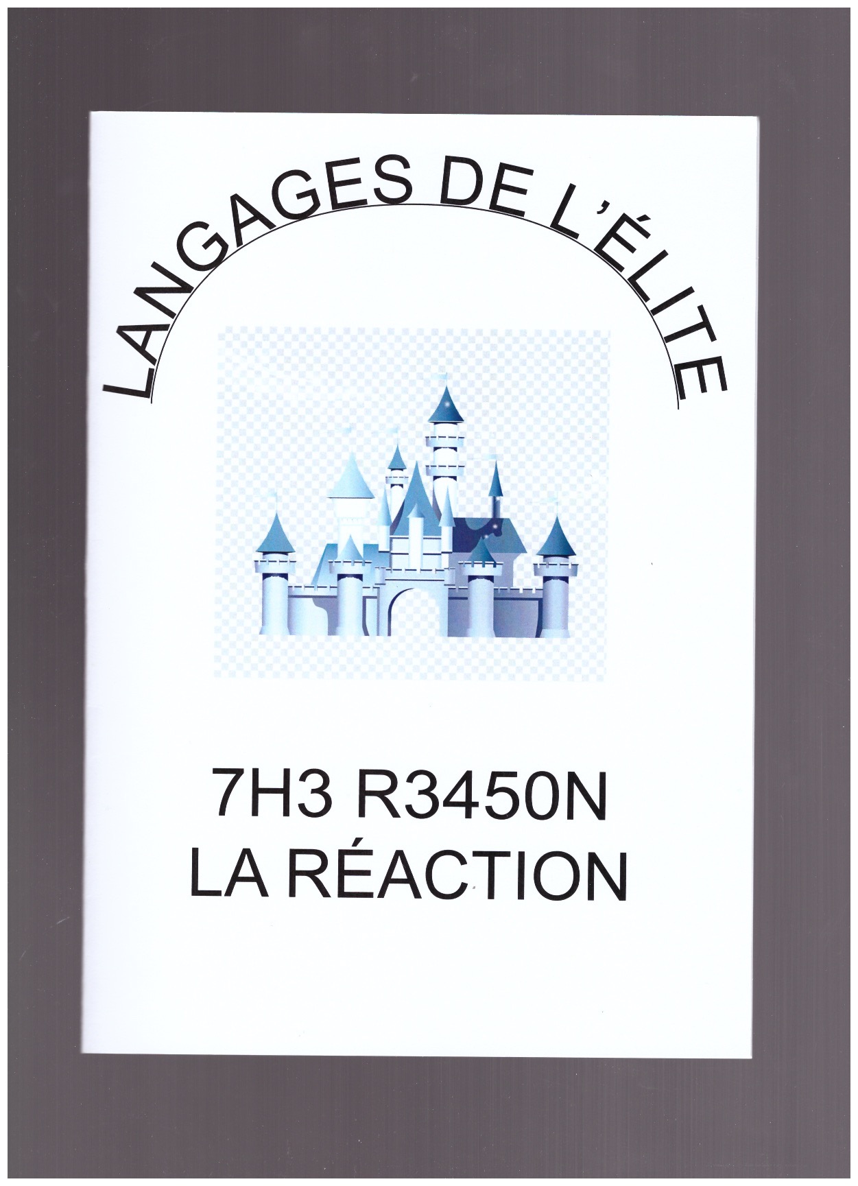 HUET, Anne-Sarah - Langages de l’élite 7H3 R345ON